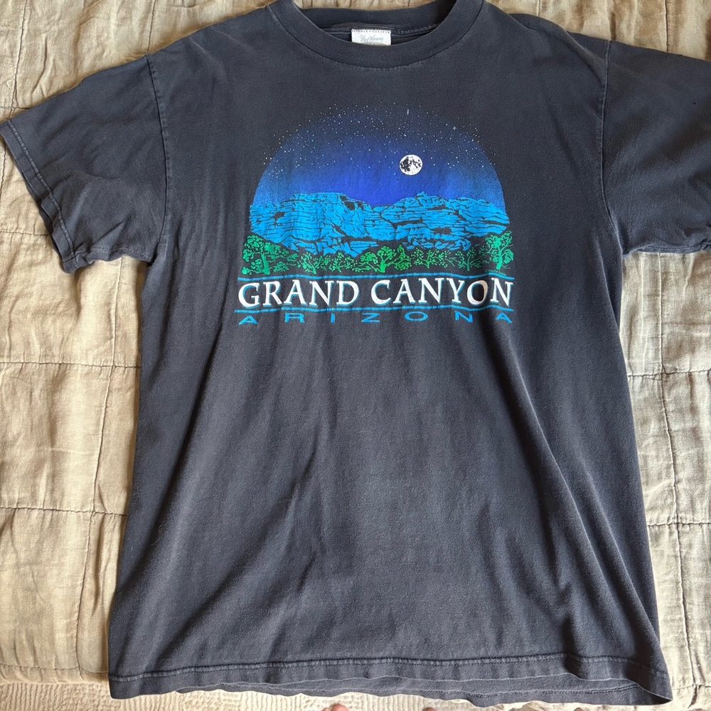 Grand Canyon Tee - Black and Blue